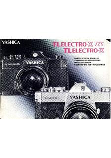 Yashica TL Electro X manual. Camera Instructions.